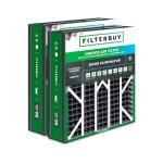 20x25x5 MERV 10 Air Filters with Carbon (2-Pack)