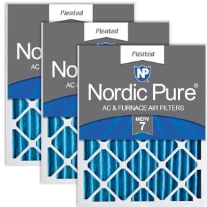 Nordic Pure 20x25 Pleated MERV 7 Air Filters