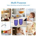 BREAUILL Compatible Faucet Water Filter Replacement, 2 Pack