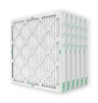 Mann+Hummel 20x25x2 MERV 11 Pleated Air Filters 6-Pack