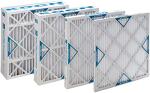 16x20x2 Pleated Air Filters - MERV 8, 12 Pack
