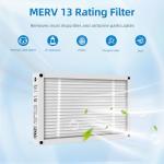 16x25x5 MERV 13 Furnace Filter 2 Pack