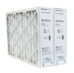 Honeywell FC100A1029 (2 Pack) - 16" x 25" x 4" Pleated Air Filter, MERV 11 Bundle with Same Day Supply Filter Change Reminder