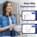 FRIGILIFE RWF0600A Water Filter Replacement 2-Pack