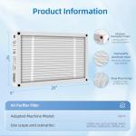 16x25x5 MERV 13 Furnace Filter 2 Pack