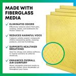 12x24 Air Cleaner Filter Pads with Activated Carbon