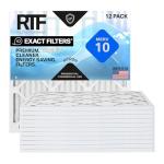 Exact Filters 14.5x27x1 MERV 10 Air Filter 12-Pack