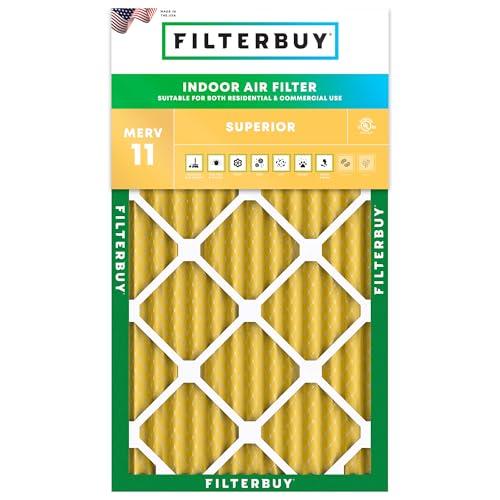 Filterbuy 14x30x2 MERV 11 Air Filter 1-Pack