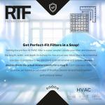 Exact Filters 14.5x27x1 MERV 10 Air Filter 12-Pack