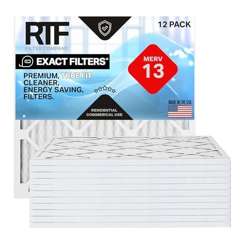Exact Filters 14.5x27x1 MERV 13 Air Filter Pack