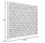 Aerostar MERV 13 Pleated Air Filters, 12 Pack