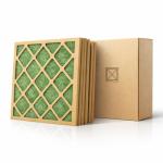 Brintho 14x20x1 MERV 1 Air Filter Pack of 4