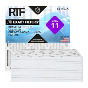Exact Filters MERV 11 Pleated Air Filter 12-Pack