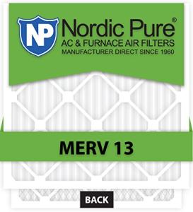 Nordic Pure MERV 13 AC Furnace Filters, 6 Pack