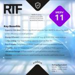 Exact Filters MERV 11 Pleated Air Filter 12-Pack