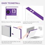 14x30x1 MERV 13 Air Filter, 12 Pack