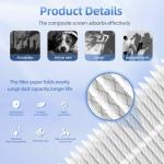 MERV 13 Trane Air Filter 2-Pack, 22.7"x20.7"x4.7