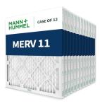 Mann+Hummel MERV 11 Pleated Air Filters - Case of 12