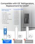 Waterdrop GSWF Refrigerator Water Filter - 3 Pack