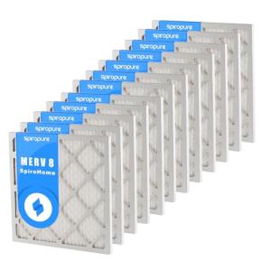 SpiroPure MERV 8 Pleated Air Filter 10x30x1