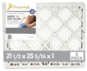Proairtek 21.5 x 23 Air Filters Pack of 2