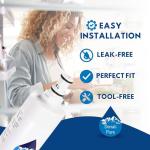 3-Pack Roper Refrigerator Water Filter Replacement