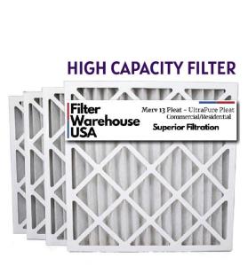 High-Capacity MERV13 Geothermal AC Filters (4 Pack)