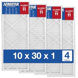 Aerostar MERV 11 Pleated Air Filter 4-Pack