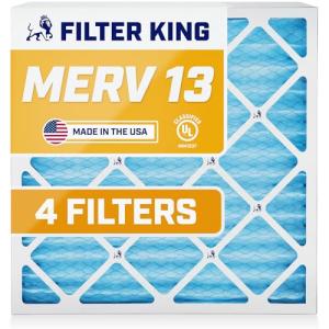 Filter King 19.5x21 Air Filter MERV 13 (4-Pack)