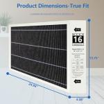 16x25x5 MERV 16 Filters for Lennox Systems