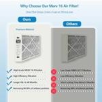 16x25x5 MERV 16 Filters for Lennox Systems