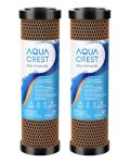 Aqua Crest 1 Micron Whole House Water Filter 2-Pack