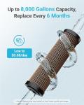 Aqua Crest 1 Micron Whole House Water Filter 2-Pack