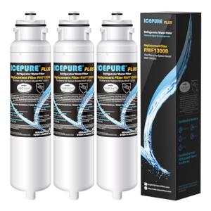 ICEPURE 3-Pack Refrigerator Water Filter Replacement