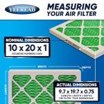 MERV 13 10x20x1 Air Filters – 6-Pack