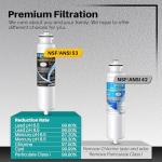 ICEPURE 3-Pack Refrigerator Water Filter Replacement