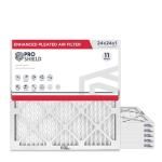 24x24x1 MERV 11 Pleated Air Filters 6 Pack