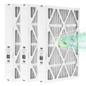 MERV 13 Air Filter - 3 Pack, Foldable Design