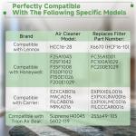 MERV 13 Air Filter - 3 Pack, Foldable Design