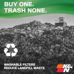 K&N Washable MERV 13 HVAC Air Filter 20x20x1