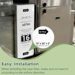 X8789 MERV 16 Filter 16x26x5, 2-Pack