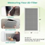 16x24 Reusable Electrostatic Air Filter - MERV 8
