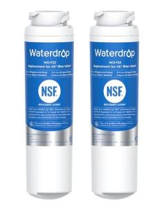 Waterdrop MSWF Refrigerator Water Filter, 2 Pack
