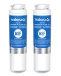 Waterdrop MSWF Refrigerator Water Filter, 2 Pack