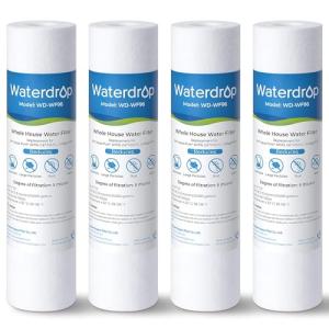 Waterdrop 5 Micron Whole House Filter Cartridge 4-Pack