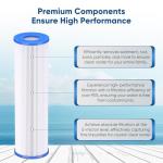 5 Micron 10"x2.5" Whole House Sediment Filter