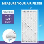 LotFancy MERV11 Pleated Air Filter 6-Pack