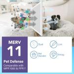 LotFancy MERV11 Pleated Air Filter 6-Pack