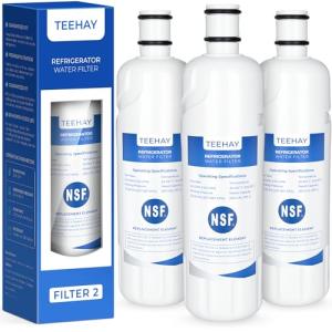 TEEHAY Water Filter 2 Replacement – 3 Pack