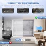 16x25x5 MERV 13 Pleated Furnace Filter 1-Pack